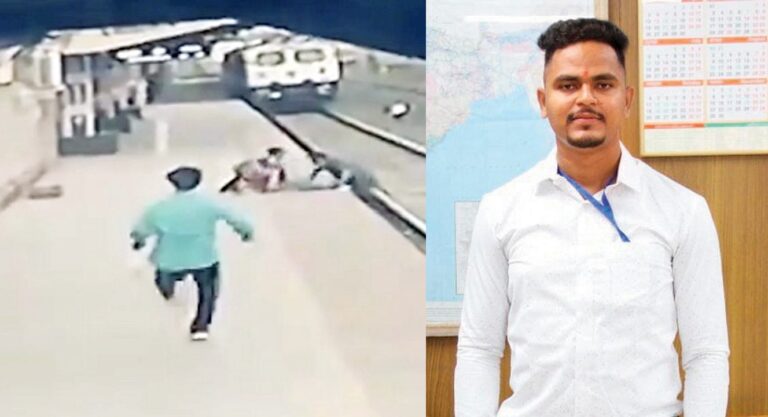 Rail Worker Who Saved Child From a Train Now Donates Half His Reward Money to Boy’s Family (Watch the Rescue)